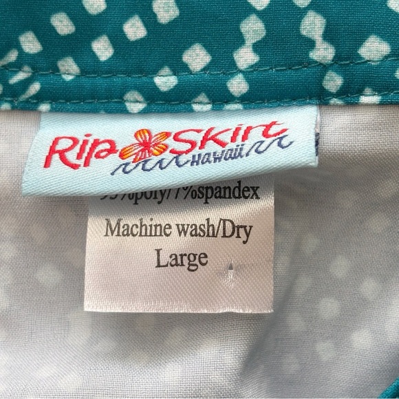 Ripskirt Hawaii Playa Ocean Wrap Skirt Large Length 1 - Picture 5 of 7